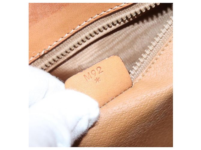 Céline Celine Vintage Macadam Canvas and Leather Marrone - vista 7