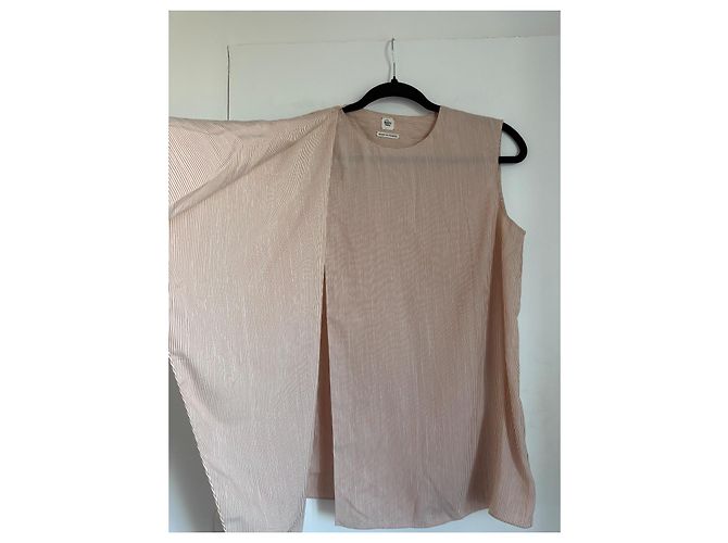 Hermès Seidenbluse Beige - Ansicht 2