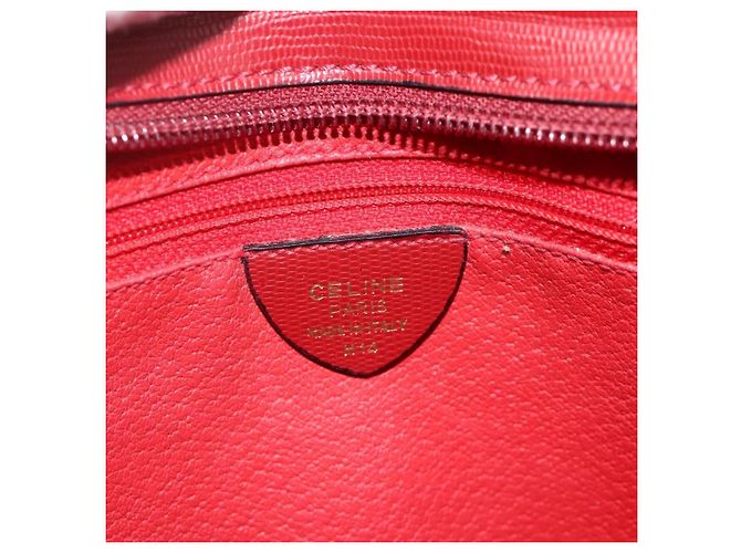 Céline Cuero con logo circular Celine Burdeos - vista 6