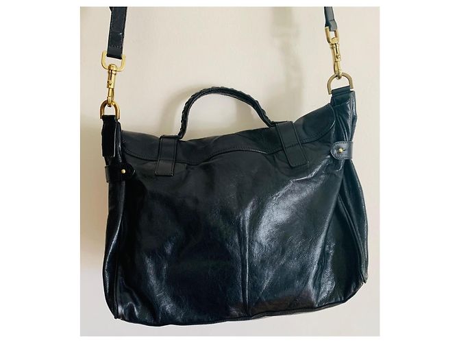 Mulberry Alexa Oversized Schwarz Gold hardware - Ansicht 13