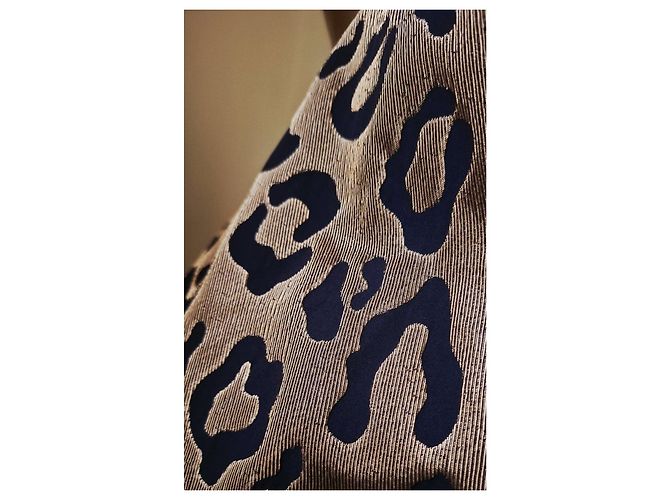Autre Marque Top MOIMOI con estampado de leopardo Negro Dorado - vista 12