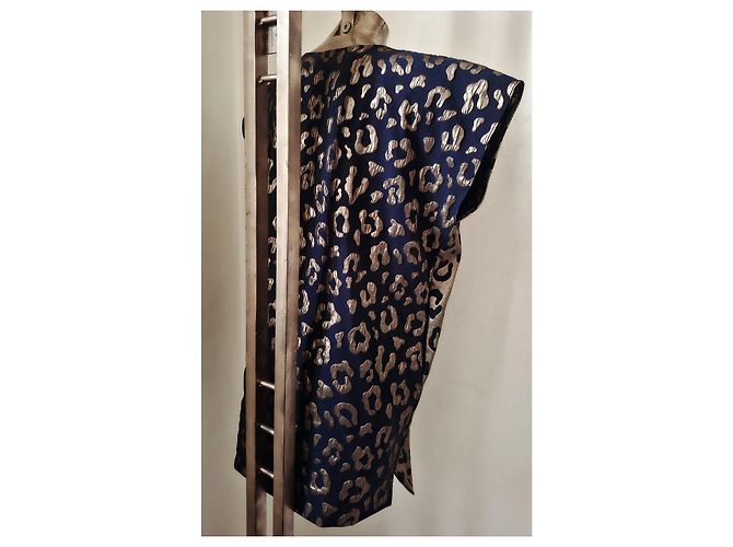Autre Marque Top MOIMOI con estampado de leopardo Negro Dorado - vista 13