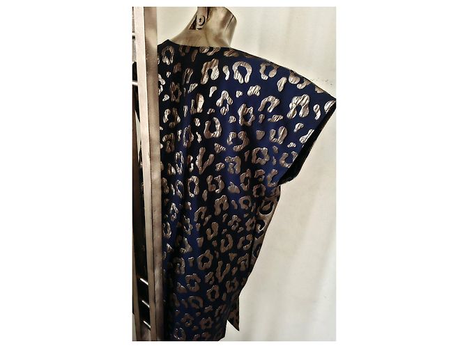 Autre Marque Top MOIMOI con estampado de leopardo Negro Dorado - vista 14