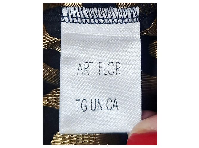 Autre Marque Top MOIMOI con estampado de leopardo Negro Dorado - vista 5