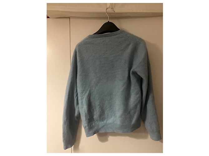 Eric Bompard Kaschmirpullover Hellblau - Ansicht 2