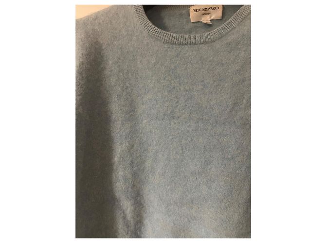 Eric Bompard Kaschmirpullover Hellblau - Ansicht 3