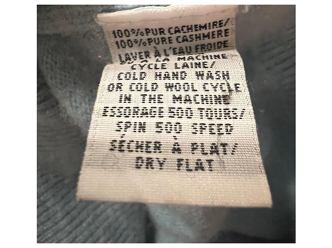 Eric Bompard Kaschmirpullover Hellblau - Ansicht 5