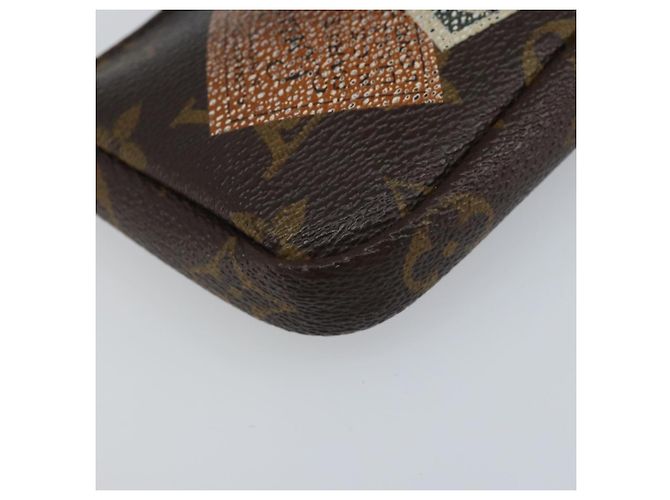 LOUIS VUITTON Collezione Etichetta Monogram Trousse Cre Pouch M63800 LV Auth mr2261 - vista 14
