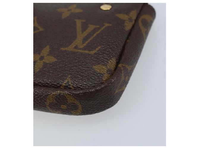 LOUIS VUITTON Collezione Etichetta Monogram Trousse Cre Pouch M63800 LV Auth mr2261 - vista 15