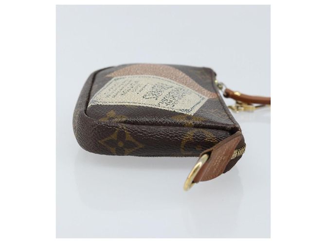 LOUIS VUITTON Collezione Etichetta Monogram Trousse Cre Pouch M63800 LV Auth mr2261 - vista 3