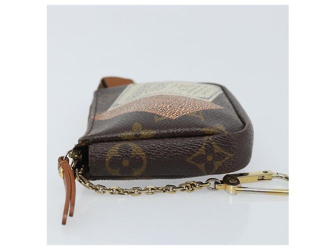 LOUIS VUITTON Collezione Etichetta Monogram Trousse Cre Pouch M63800 LV Auth mr2261 - vista 4