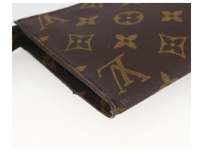Bucket LOUIS VUITTON Monogramma Secchiello GM Pochette Accessorio LV Auth ka3650 - vista 16