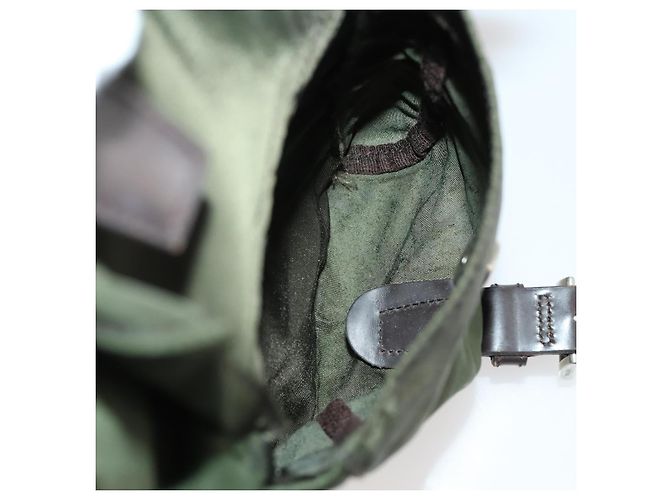 PRADA Rucksack aus Nylon grün silber authentisch 172520 - Ansicht 26