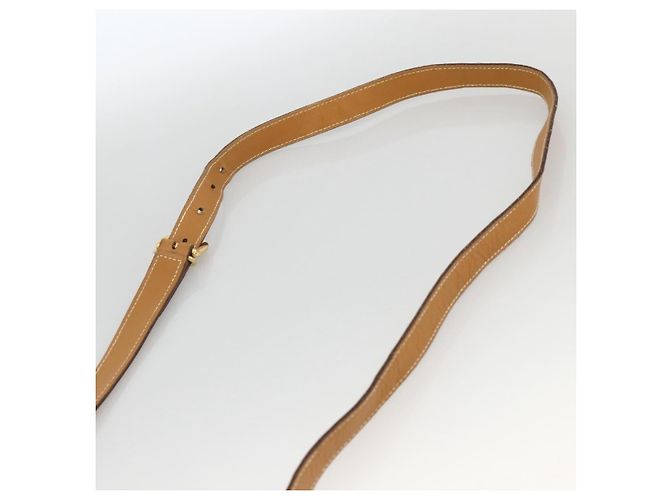 Gucci Borsa a Spalla Micro GG Supreme PVC Beige Oro 001 904 0915 Auth ka3456 D'oro - vista 8