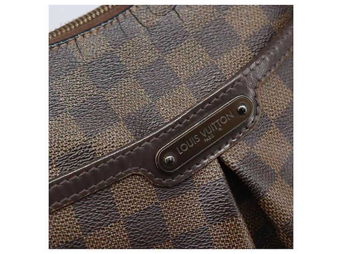 LOUIS VUITTON Borsa a Spalla Damier Ebene Bloomsbury GM N42250 LV Auth BA11765 - vista 18