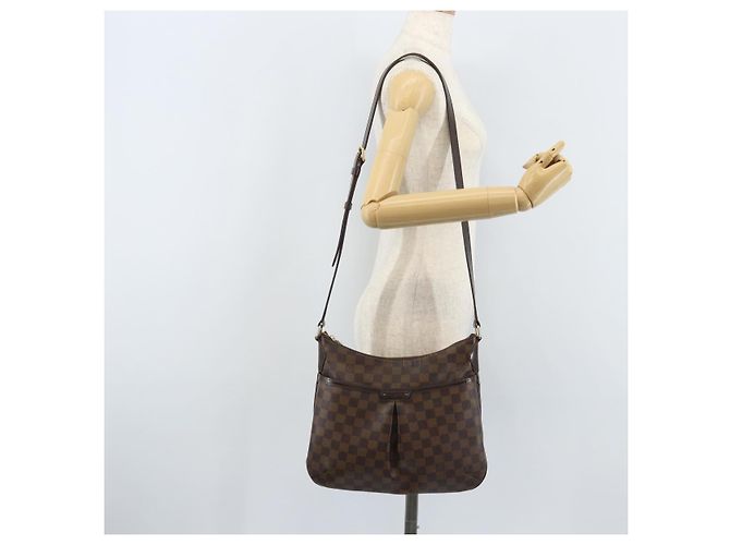 LOUIS VUITTON Borsa a Spalla Damier Ebene Bloomsbury GM N42250 LV Auth BA11765 - vista 24