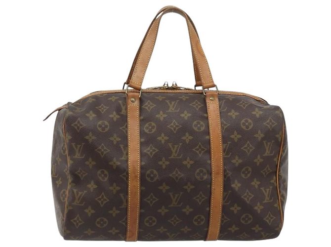 LOUIS VUITTON Sac Souple 35 Monogram Sac de Boston M41626 LV Auth YKZ540 Monogramme - vue 13