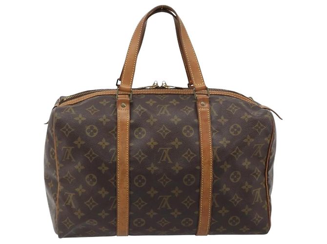 LOUIS VUITTON Sac Souple 35 Monogram Sac de Boston M41626 LV Auth YKZ540 Monogramme - vue 2