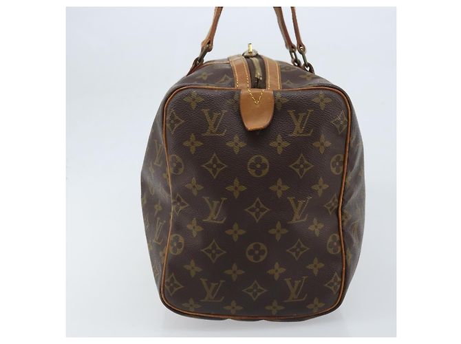 LOUIS VUITTON Sac Souple 35 Monogram Sac de Boston M41626 LV Auth YKZ540 Monogramme - vue 4