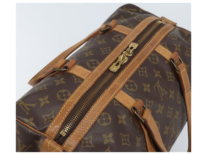 LOUIS VUITTON Sac Souple 35 Monogram Sac de Boston M41626 LV Auth YKZ540 Monogramme - vue 6