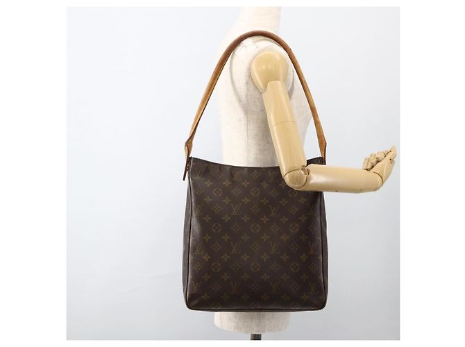 LOUIS VUITTON Borsa a Spalla Monogram Looping GM M51145 LV Auth BA11531 Monogramma - vista 23