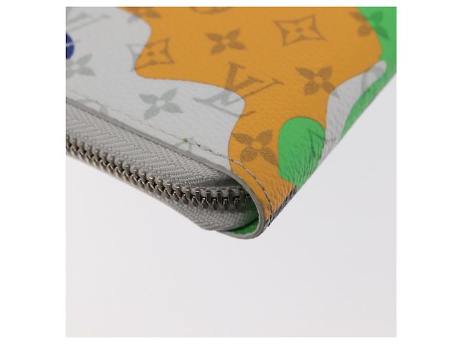 Portafoglio Verticale Zippy Monogram LV Portrait LOUIS VUITTON M82590 Auth LV 167169SM Multicolore - vista 16