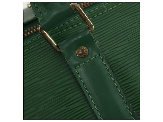 LOUIS VUITTON Epi Keepall 55 Borsa Boston Verde M42954 LV Auth AMZ128 - vista 17