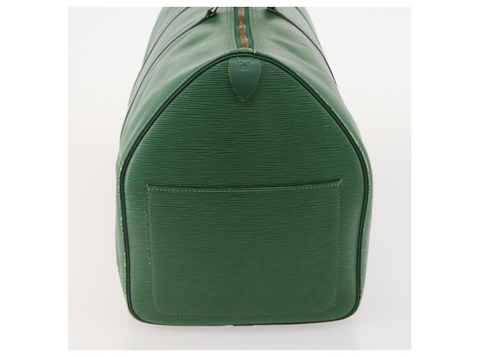 LOUIS VUITTON Epi Keepall 55 Borsa Boston Verde M42954 LV Auth AMZ128 - vista 3