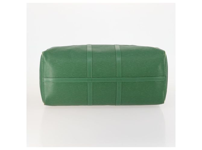 LOUIS VUITTON Epi Keepall 55 Borsa Boston Verde M42954 LV Auth AMZ128 - vista 5