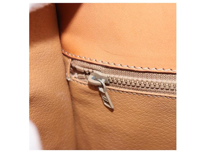 Céline Borsa a Spalla CELINE Macadam Canvas Stella in Pelle PVC Marrone Oro Auth BAZ619A D'oro - vista 22