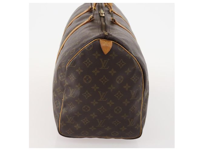 LOUIS VUITTON Borsa Boston Monogram Keepall 50 M41426 Auth LV YKZ016 Monogramma - vista 4