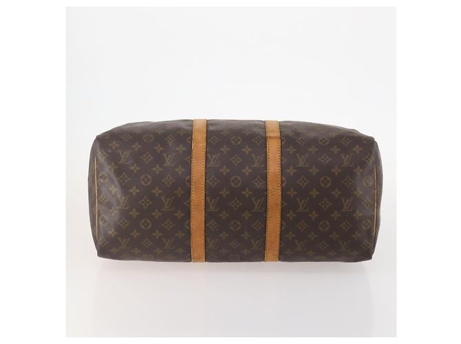 LOUIS VUITTON Borsa Boston Monogram Keepall 50 M41426 Auth LV YKZ016 Monogramma - vista 5