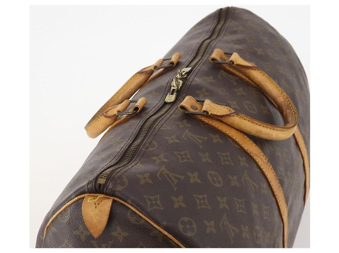 LOUIS VUITTON Borsa Boston Monogram Keepall 50 M41426 Auth LV YKZ016 Monogramma - vista 6