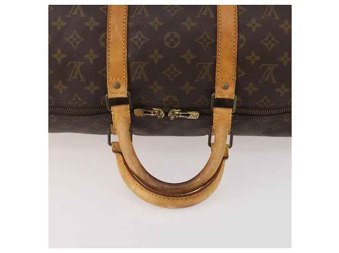 LOUIS VUITTON Borsa Boston Monogram Keepall 50 M41426 Auth LV YKZ016 Monogramma - vista 7