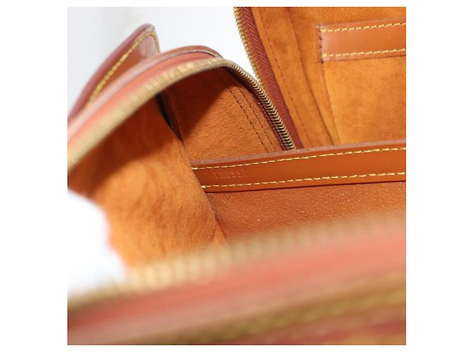 LOUIS VUITTON Bolso de Mano Epi Sorbonne Zipangu Oro M54518 LV Auth ep13869 - vista 12