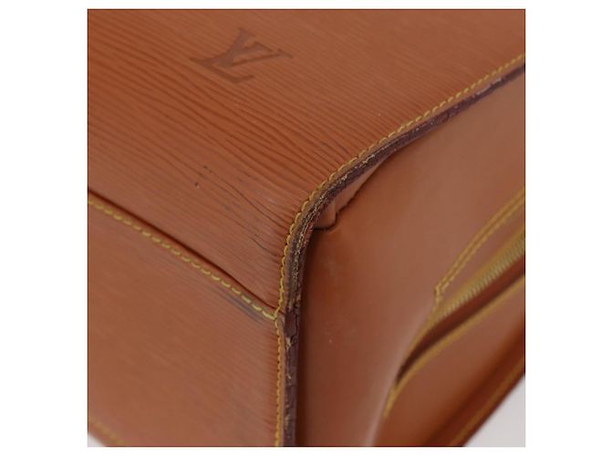 LOUIS VUITTON Bolso de Mano Epi Sorbonne Zipangu Oro M54518 LV Auth ep13869 - vista 15
