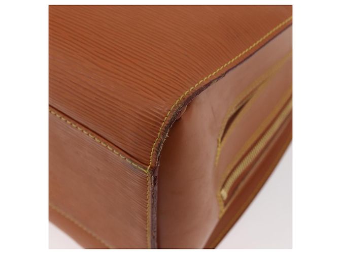 LOUIS VUITTON Bolso de Mano Epi Sorbonne Zipangu Oro M54518 LV Auth ep13869 - vista 16
