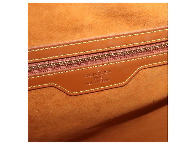 LOUIS VUITTON Bolso de Mano Epi Sorbonne Zipangu Oro M54518 LV Auth ep13869 - vista 18