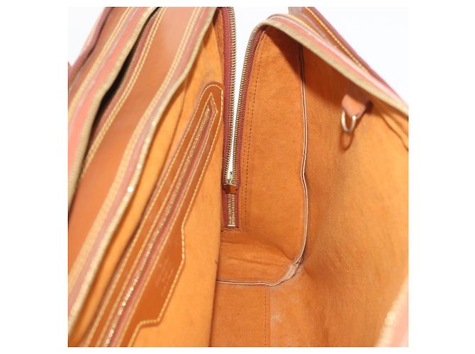 LOUIS VUITTON Bolso de Mano Epi Sorbonne Zipangu Oro M54518 LV Auth ep13869 - vista 19