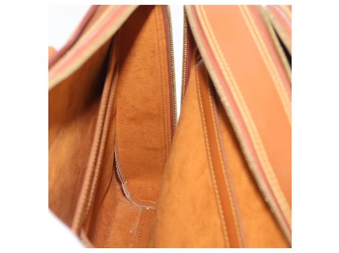 LOUIS VUITTON Bolso de Mano Epi Sorbonne Zipangu Oro M54518 LV Auth ep13869 - vista 23