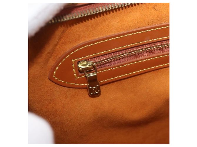 LOUIS VUITTON Bolso de Mano Epi Sorbonne Zipangu Oro M54518 LV Auth ep13869 - vista 25