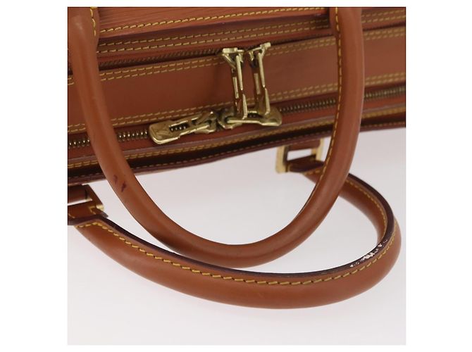 LOUIS VUITTON Bolso de Mano Epi Sorbonne Zipangu Oro M54518 LV Auth ep13869 - vista 8