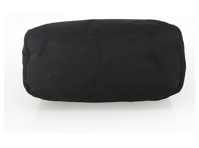 PRADA Borsa a mano in nylon nero argento Auth bs34251 - vista 5