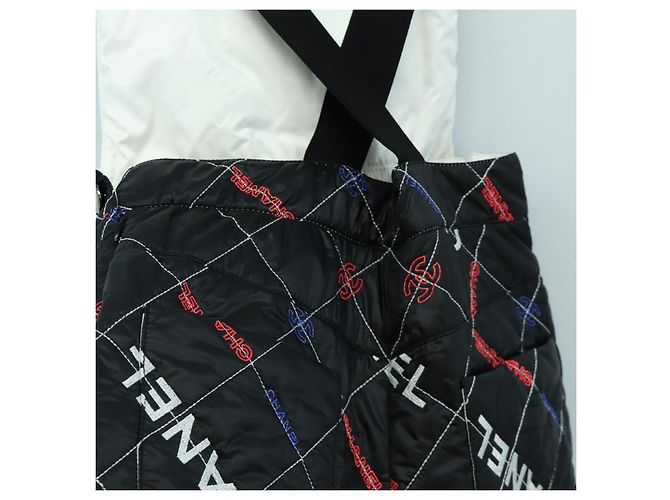 CHANEL Mono de Poliéster Negro CC Auth AMZ550SM - vista 10