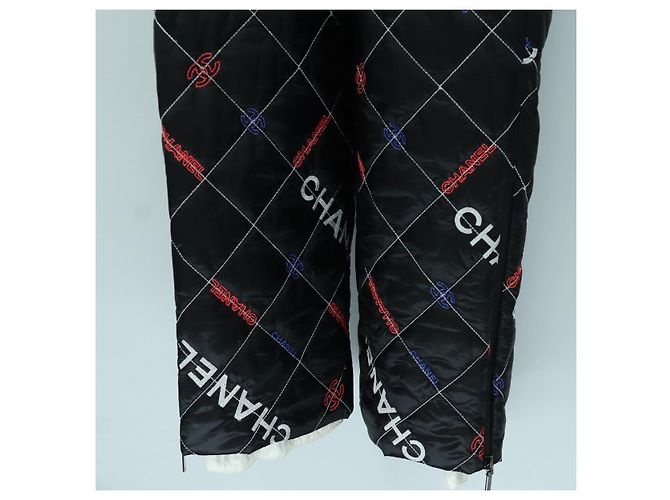 CHANEL Mono de Poliéster Negro CC Auth AMZ550SM - vista 16