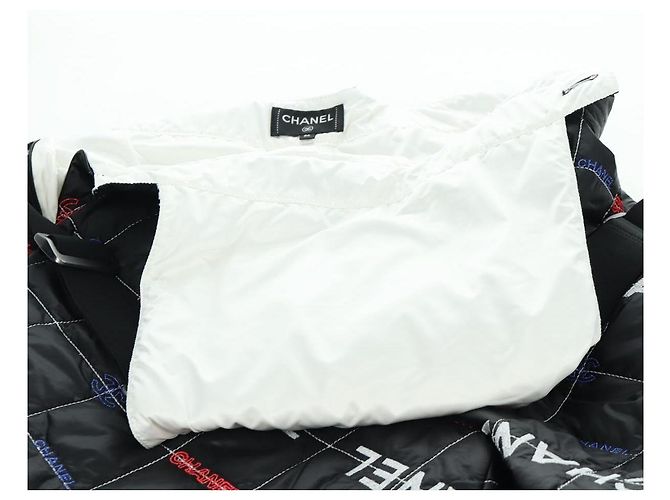 CHANEL Mono de Poliéster Negro CC Auth AMZ550SM - vista 18