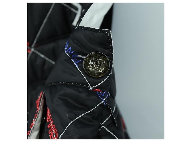 CHANEL Mono de Poliéster Negro CC Auth AMZ550SM - vista 8