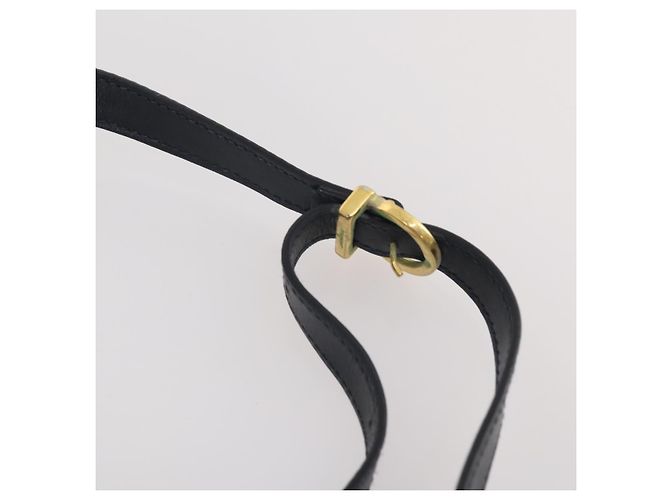 Borsa a Spalla Salvatore Ferragamo in Pelle 2 Pezzi Nero Giallo Auth YKZ815 - vista 14