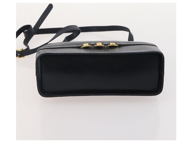 Borsa a Spalla Salvatore Ferragamo in Pelle 2 Pezzi Nero Giallo Auth YKZ815 - vista 15