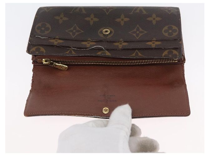 Portafoglio Monogram LOUIS VUITTON 2 Set LV Auth BA11389 Monogramma - vista 17